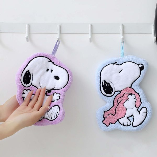 Peanuts Snoopy Happy Essentials Hand Towel For Cheap - Image 4