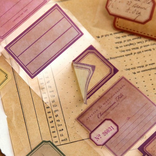 Vintage Label Washi Sticker Roll Hot on Sale - Image 5
