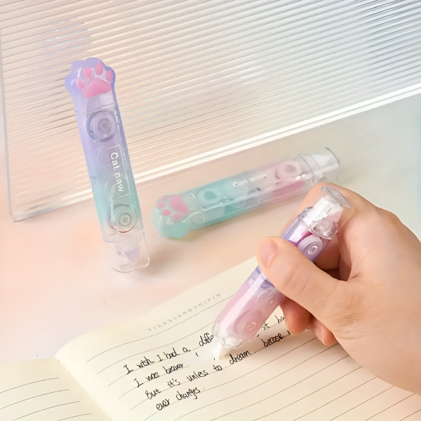 Ombre Cat Paw 2-Way Correction Tape & Glue Tape Online - Image 4