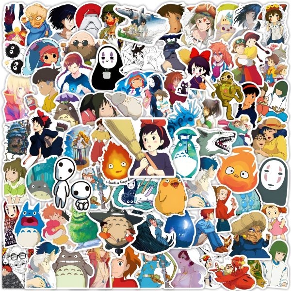Studio Ghibli Stickers - Large Set of 100 For Sale