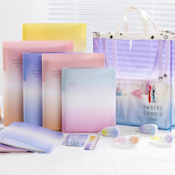 Kokuyo Pastel Cookie Binder with Refills - New Ombre Edition Online - Image 3