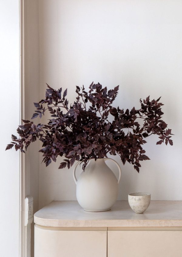 Fake Plants | New Afloral Plum Artificial Cimicifuga Plant Leaf Spray - 31  Supply - Image 2