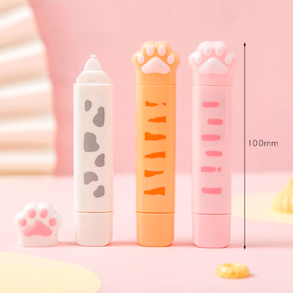 2-in-1 Cat Paw Correction & Glue Tape Roller Fashion - Image 4