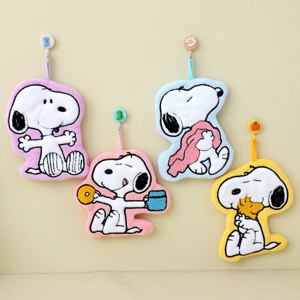 Peanuts Snoopy Happy Essentials Hand Towel For Cheap - Image 2