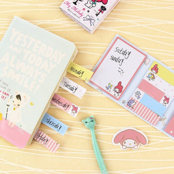 Totoro & My Melody Sticky Memo Set Online now - Image 5