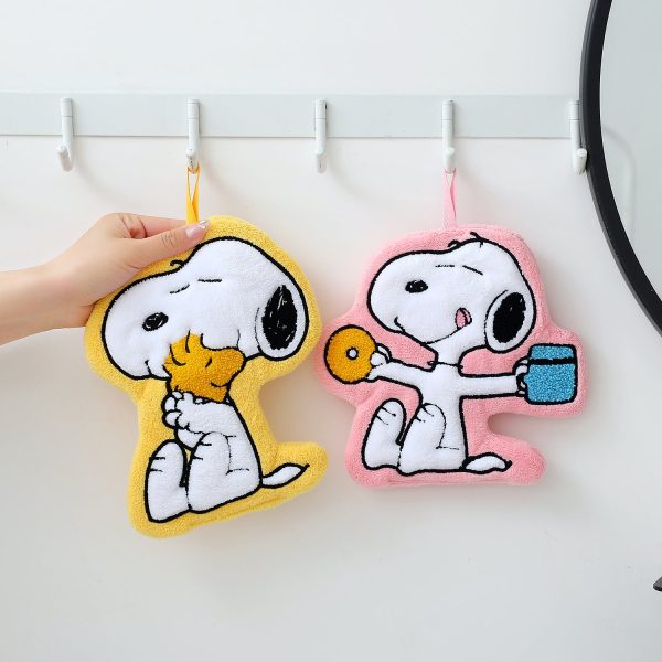Peanuts Snoopy Happy Essentials Hand Towel For Cheap - Image 5