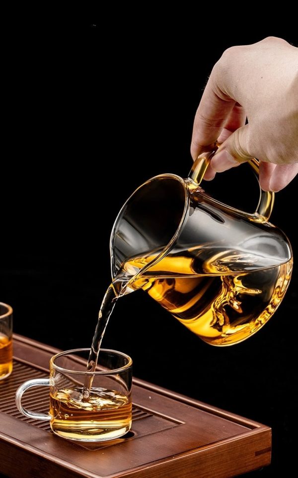 Beneath the Surface  Glass Cha Hai for Gong Fu Cha For Discount - Image 3